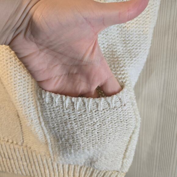 Liz Claiborne Cream Knit Vest, Size L – Casual & Cozy Layering Piece [0306] - Picture 4 of 8
